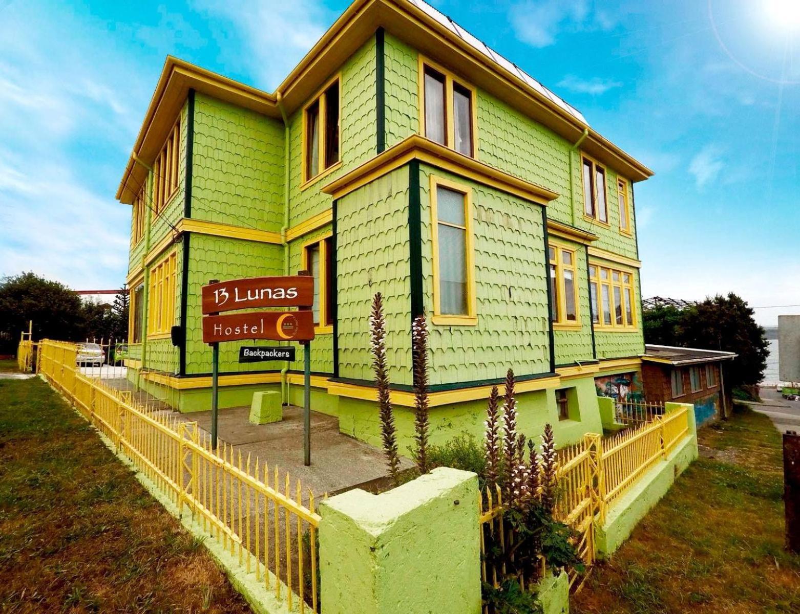 13 Lunas Hostel Ancud Eksteriør bilde